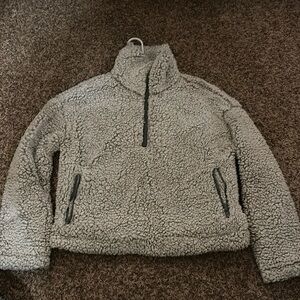 Soft Sherpa half zip